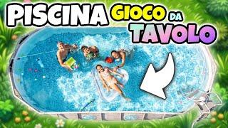 TRASFORMIAMO LA PISCINA in Gioco Da Tavolo Gigante