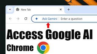 Access Google AI (Gemini) on Google Chrome Address Bar