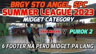 BRGY STO ANGEL SUMMER LEAGUE 2023 | PAPI MOCHA v PUROK 2 GAME 2 | SAN PABLO CITY, LAGUNA