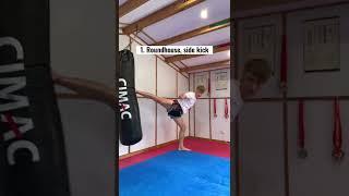 Kicking combos for beginners #shorts