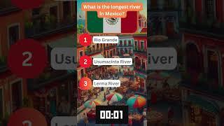 Fun Facts About Mexico!  #shorts #geography #quiz