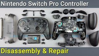 Nintendo Switch Pro Controller Disassembly Guide | How to Restore Sticking Button