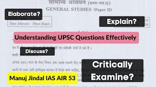 Answer Writing Class 5 Critically Examine, Describe, Discuss, Comment UPSC Mains Question Directives