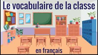 Vocabulary of the classroom in French – vocabulary 26