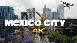 Mexico City from the sky - CDMX in DRONE 4K