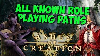 24 ROLE PLAYING Classes in Ashes of Creation MMO