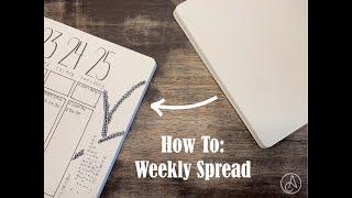 How To: Weekly Spread (Final)