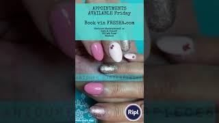 APPOINTMENTS AVAILABLE Friday   Book via FRESHA.com