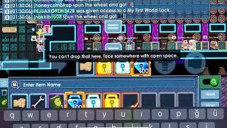 GROWTOPIA CASINO 50BGL TO 120BGL EPIC WIN -GROWTOPİA CASINO