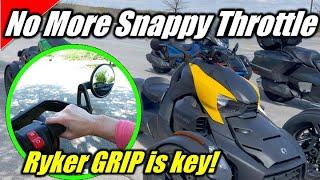 Ryker - Avoid New Rider Mistake | Choppy Throttle & Wrist Fatigue | Grip | Can-Am