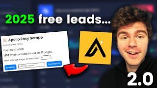 How I Get UNLIMITED Apollo Leads For FREE: UPDATED 2025