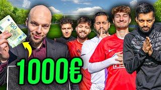 WER DIESE FUßBALL CHALLENGE AM LÄNGSTEN ÜBERLEBT GEWINNT 1000€