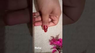 Easy Nail Art Tutorial Design Try At Home #nailart #easydesign #nehu #nailtutorial #shorts #viral