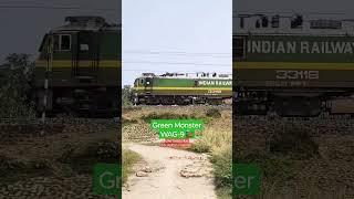 Green Monster WAG-9  #shorts #viral #trending #indianrailways