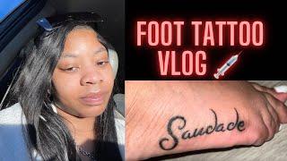 COME GET A FOOT TATTOO WITH ME | VLOG | ZANIA AMIREE