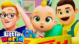 Baby's First Hair Cut | Kids Songs & Nursery Rhymes by Little World