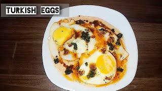 Turkish Eggs Breakfast Recipe | Quick and easy breakfast | Recipe by Easy food recipes