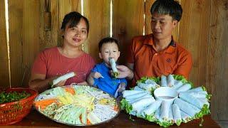 Recipe and process for making traditional pho rolls - Chuc Ton Binh
