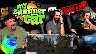 Completing 6584km in My Summer Car - @martincitopants | RENEGADES REACT