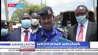 Polisi wawaua washukiwa wa ujambazi Juja baada ya kupatikana na silaha hatari