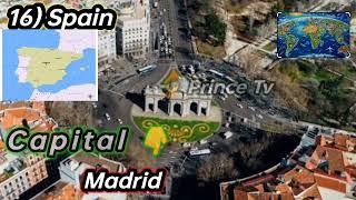 Learn Capital City Of The Country | Capital City Quiz | Learn Capital Cities With Prince tv 