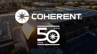 Coherent Celebrating 50 Years of Superior Reliability & Performance