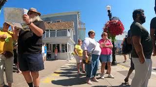 Murdick's Fudge Tasting and Sanders Brownie Hunt on Mackinac, Island, Michigan 30 July 2023 GX051957