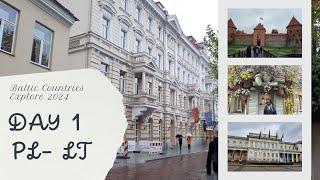 #17:From Warsaw to Vilnius: An Erasmus Adventure Begins + I met @exploretheword in person .