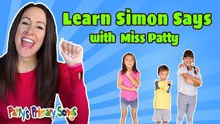 Learn Simon Says Song for Children (Official Video) by Patty Shukla | Dance Song for Kids