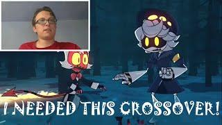 THIS IS THE CROSSOVER I NEEDED!!! - “HELLUVA BOSS VS MURDER DRONES” by MORØ Productions [REACTION]