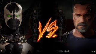 Mortal Kombat 11 - Spawn Vs. The Terminator (VERY HARD)