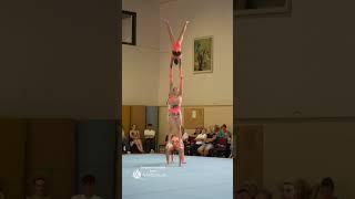 WOW.amazing balance from this girls..... #acrobatic #circus #sportakrobatik #gymnasticsgirl