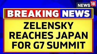 G7 Summit 2023 | Ukraine President Volodymyr Zelensky Arrives In Hiroshima To Attend The G7 Summit