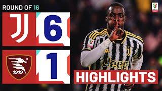 JUVENTUS-SALERNITANA 6-1 | HIGHLIGHTS | Juve are unstoppable! | Coppa Italia Frecciarossa 2023/24