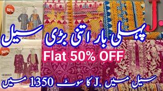 J. Junaid Jamshed Flat 50% OFF Entire Collection || J. Junaid Jmashed