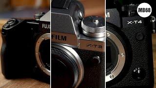 Qual é a melhor câmera? Fujifilm X-H1, Fujifilm X-T3 ou Fujifilm X-T4? #xh1 #xt3 #xt4