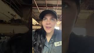 Talking to any blue collar woman ‍️ #bluecollar  #dieselmechanic  #femalemechanic