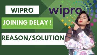 Why Wipro Onboarding delay || Reason of Wipro onboarding delay & recent update about joining dates