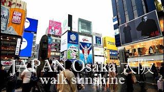 Japan Osaka Dotonbori walk 大阪道頓堀歩く 오사카 도톤보리 걷다