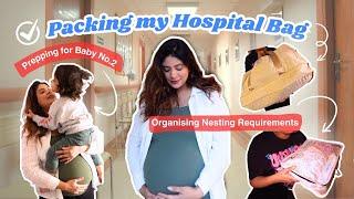 What’s in my Hospital bag & Nesting and organising home for baby 2