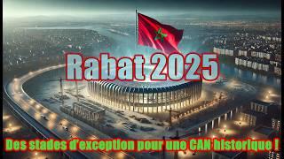  Rabat, Capitale du Football Africain  4 Stades Ultra modernes pour la CAN 2025  