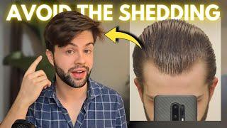 How to AVOID Minoxidil and Finasteride's SHEDDING PHASE