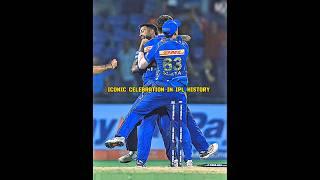Iconic celebration in ipl history #shorts #cricket #iconicmoment #ipl #viral