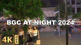 Night Walking Tour at BGC in 2024! | Metro Manila's Most Vibrant City | Bonifacio Global City Taguig