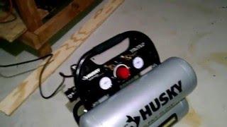 Husky Silent Flow Air Compressor