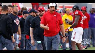 NC State HC Dave Doeren meets with the media prior to the Louisiana Tech game