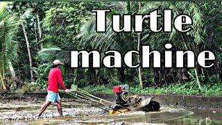 SUPER TURTLE MACHINE FOR LAND PREP AS SOIL TILLER IN THE PHILIPPINES