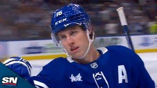 Mitch Marner Shows Off Speed To Extend Maple Leafs' Lead vs. Penguins