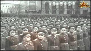 7 ноября 1956г. Москва. Красная площадь. Военный парад.