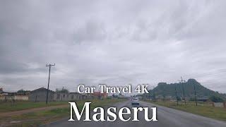 マセル（レソト）Maseru Lesotho 4K drive